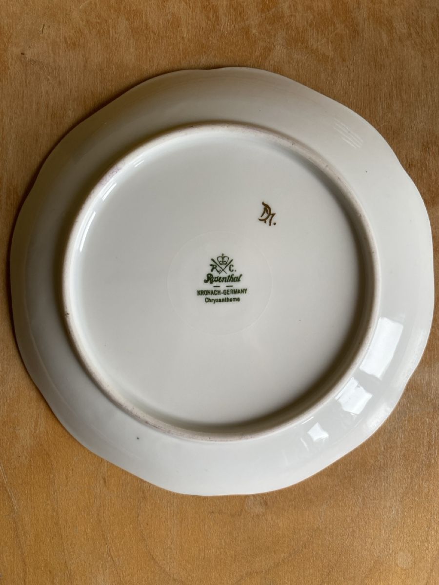 Rosenthal Piatti: Rosenthal Teller handbemalt – Usato da Luzern venduto da Gustav-33 3