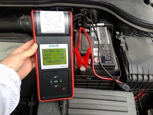 Messen: 12V Auto-Batterie Tester mit Drucker – Neu (gemäss Beschreibung) aus Chur von _xtronix_