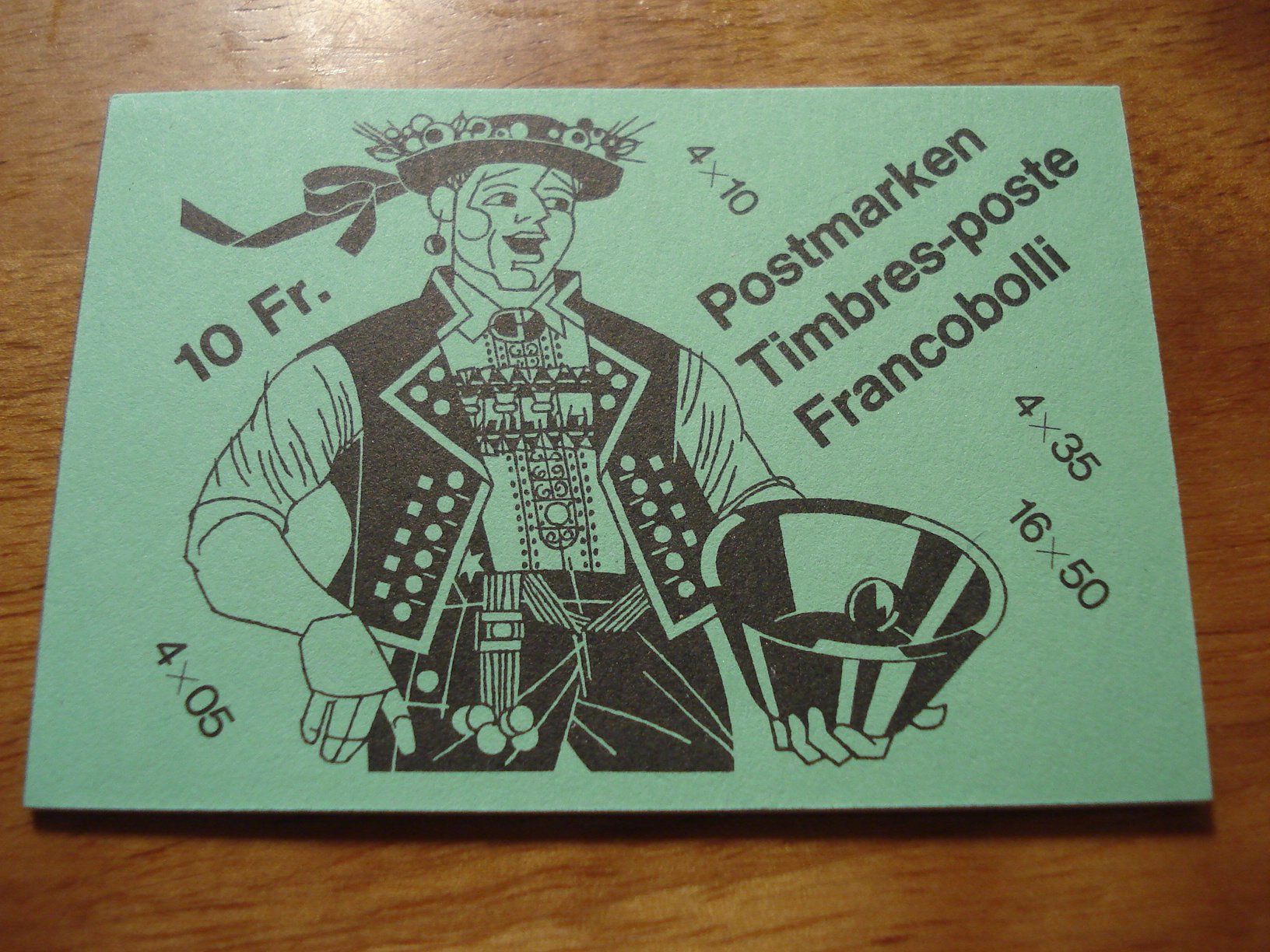 Tutti i francobolli: Markenbüchlein 1985, 10.- Volksbräuche, ET-o – Usato da Niederwil AG venduto da morostahu