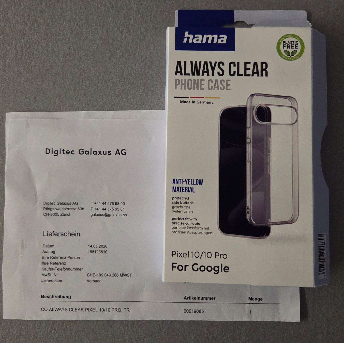 Hama Coques & Protection écran: Pixel 10/10 PRO Hama clear case – Neuf avec emballage d'origine à Neyruz FR par jon_p2y9