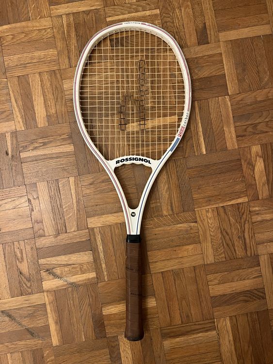 3 raquettes de tennis DUNLOP et ROSSIGNOL avec pochettes + sac de tennis HEAD