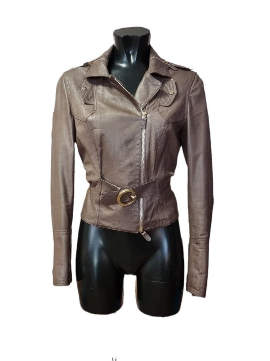 Gucci Vestes: Gucci Leder Jacke – D'occasion à Zürich par finesse.shop
