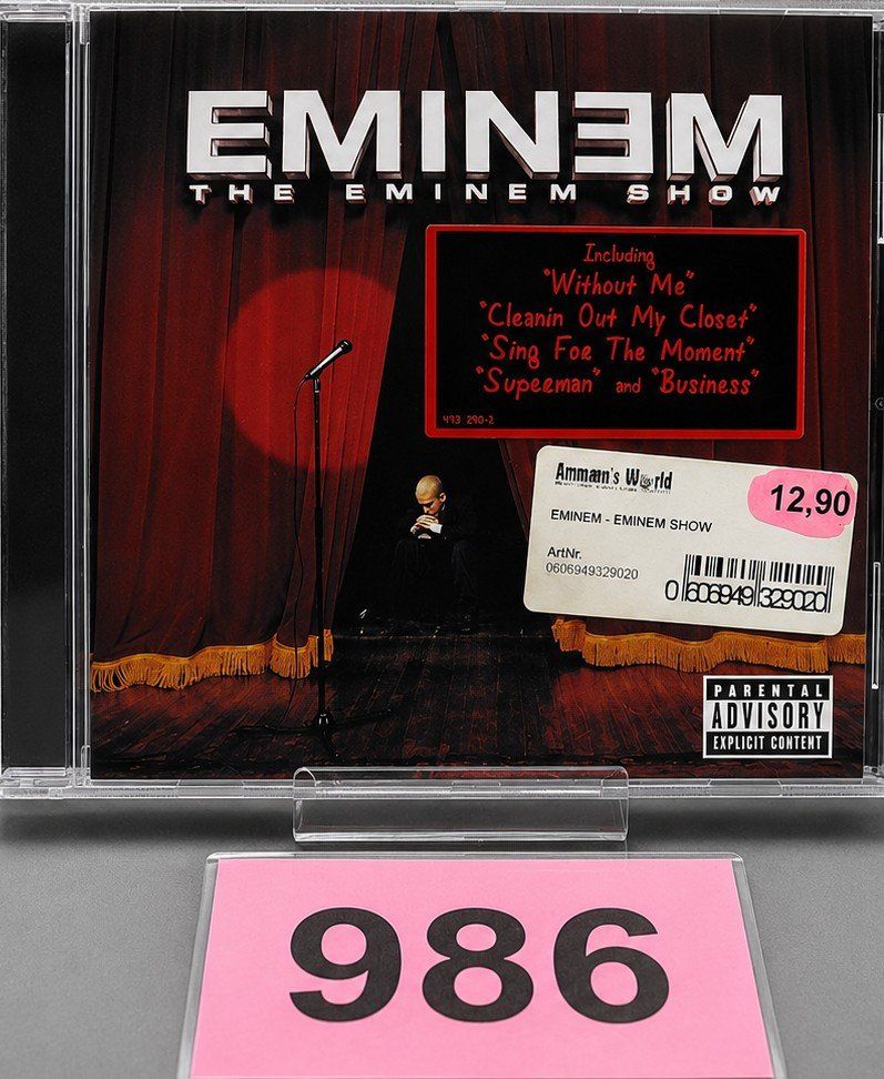 CDs: CD Eminem "The Eminem Show", Nr. 986 – Neu und originalverpackt aus Kottwil von Crazyrolf