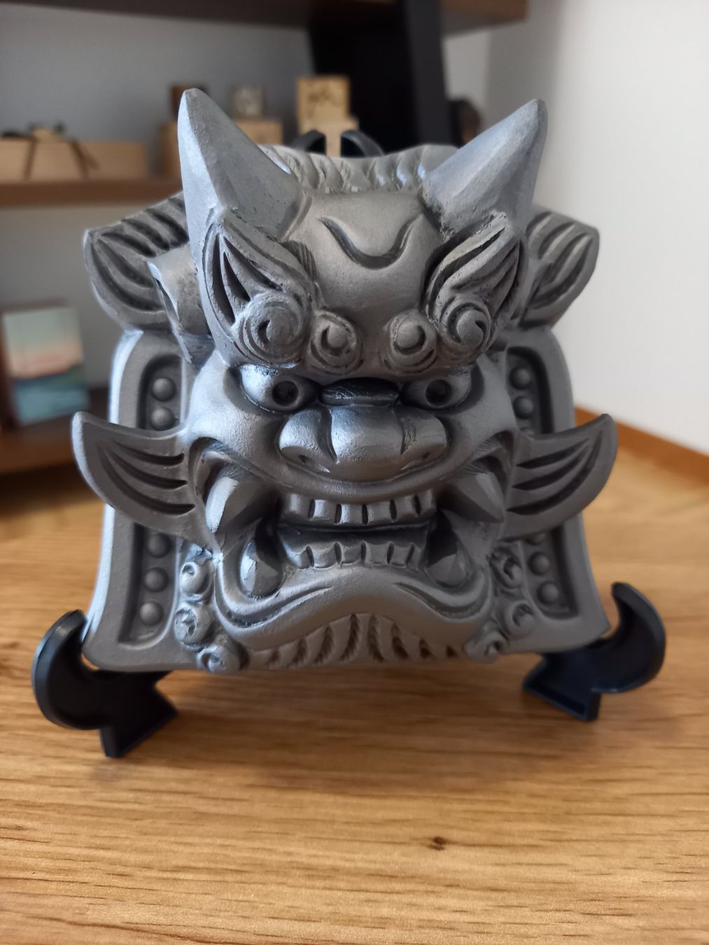 Sculture & Statue: Japanische "ONI Dachziegel" Skultur – Nuovo (secondo la descrizione) da Caslano venduto da scent_of_japan 2