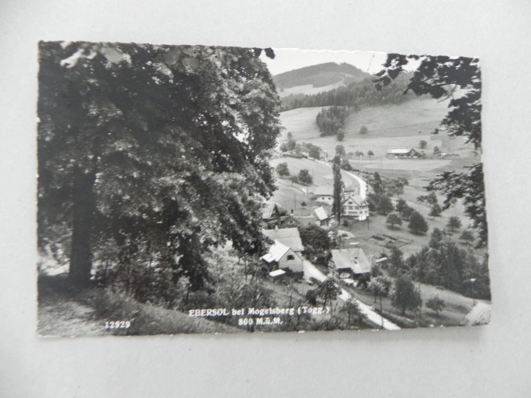 Cartoline postali: Ansichtskarte Ebersol bei Mogelsberg SG – Usato da Siebnen venduto da krimsie