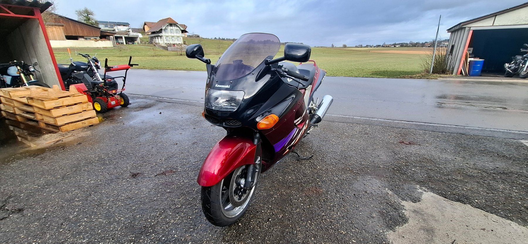 Kawasaki Strada: Kawasaki ZZR 1100 – Difettoso da Kirchlindach venduto da Zbinden_Velo_Moto 1