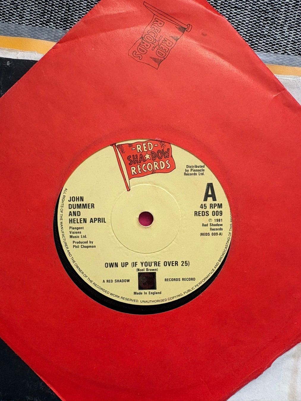 Vinyles: John Dummer - Own Up – D'occasion à Zofingen par Bigron