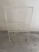 Zeitloses Plexi-Glas Regal (Massiv) 