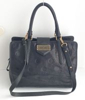 Marc Jacobs Henkel/Umhängetasche Softleder in Schwarz