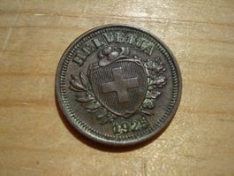 (N2) 1 Rappen 1925