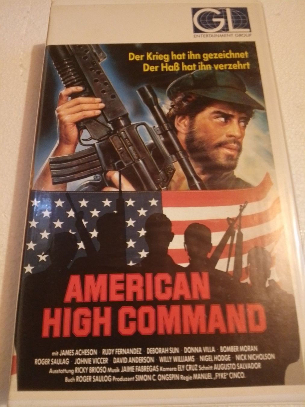 Tutti i VHS: American High Command G.L. Entertanement Group VHS 00171-6 – Usato da Remetschwil venduto da Privatflohmi