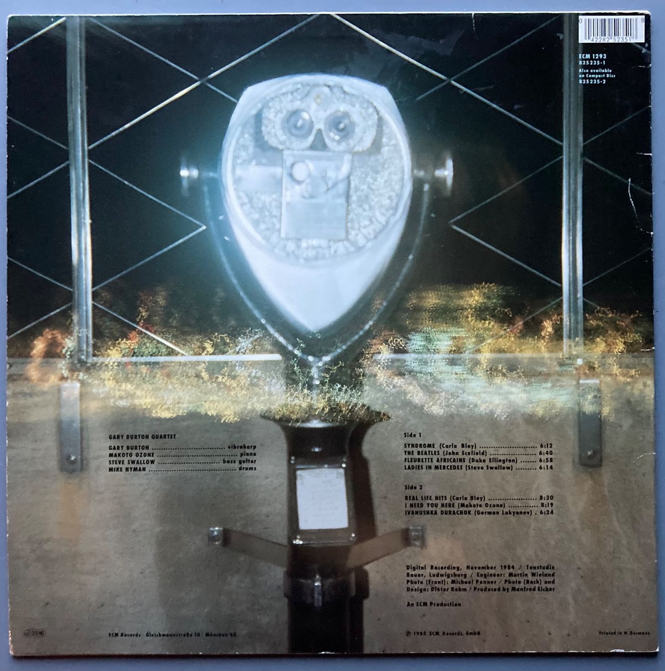 Dischi in vinile: GARY BURTON QUARTET - REAL LIFE HITS – Usato da Poliez-Pittet venduto da Newtown-Records 1
