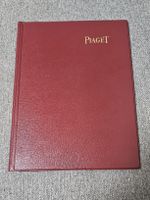 Piaget Vintage Rare, chemise rouge bordeaux A4, Collector!