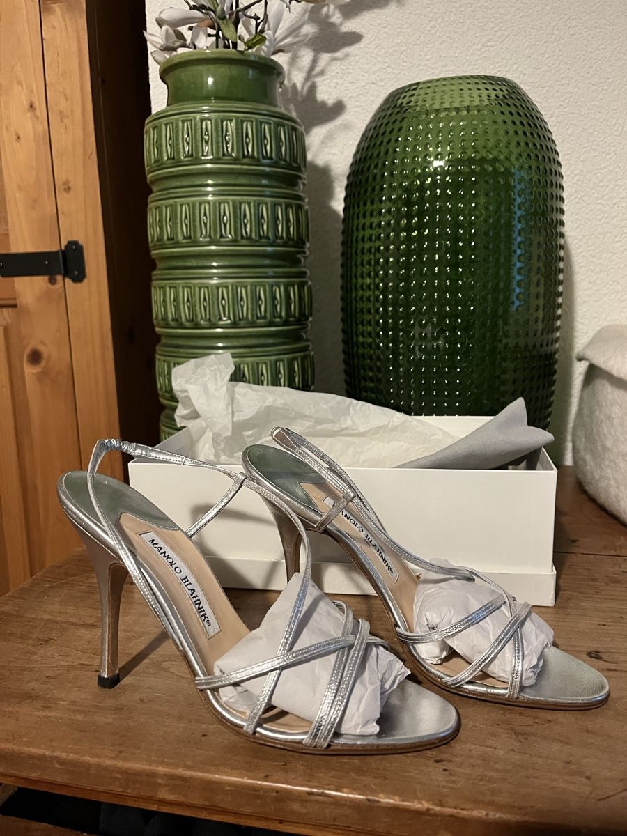 Manolo Blahnik Scarpe da donna: Manolo Blahnik sandales t.37 – Nuovo (secondo la descrizione) da Penthéréaz venduto da doudoulette_4