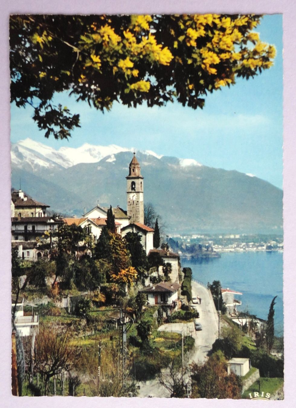 Ansichtskarten: Ronco s/Ascona (Lago Maggiore) – Gebraucht aus Fétigny von Billy2miny