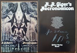 H.R. Giger "Necronomicon" 1977 SIGNIERT "Silvana" Erstausgab