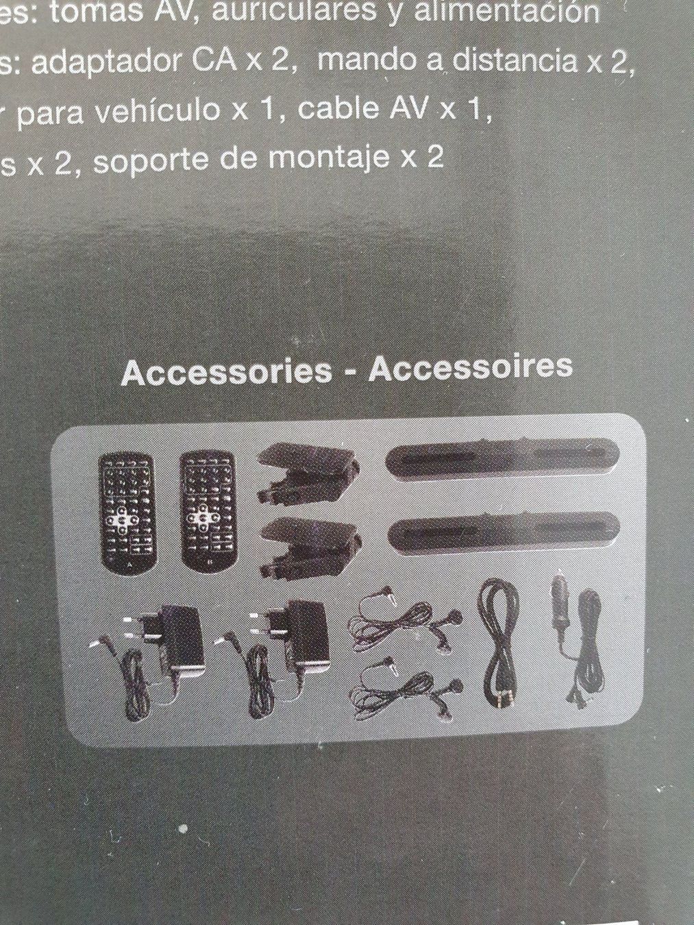 Lettore multimediale & Streamer: Fahrzeug-DVD-Player mit zwei Bildschirmen – Usato da Jona venduto da Mafari 4