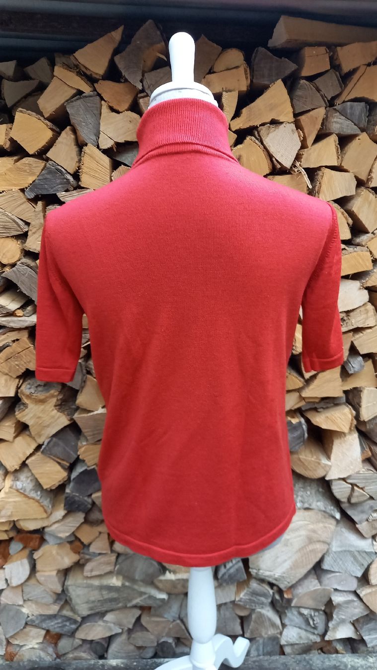 Peter Hahn Maglioni & Felpe: Peter Hahn Rollkragenpullover rot Grösse 38 Wolle – Usato da St. Gallen venduto da Otterndorf 1