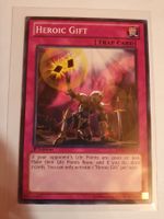 Heroic Gift Yugioh first Edition Card