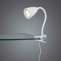 Klemmleuchte, Weiss, 20 cm Höhe, IP20