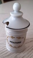Retro Küchendekor "Moutarde" aus Limoges-Porzellan