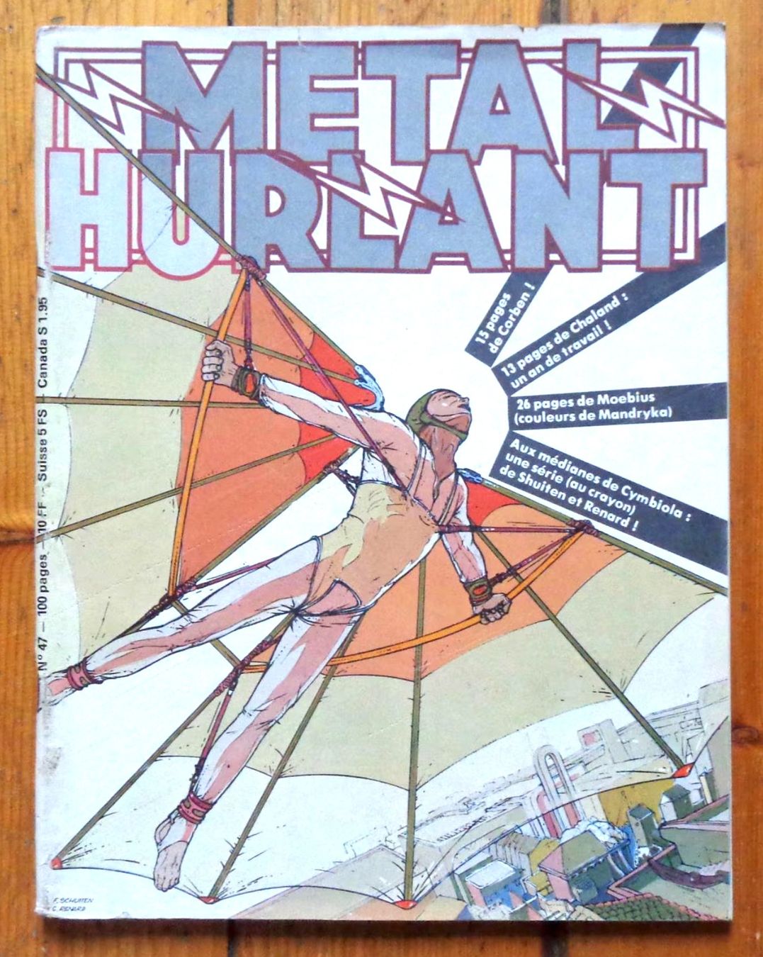 Métal hurlant 47. Chaland, Moebius et Mandryka, Schuiten,... (Gebraucht ...