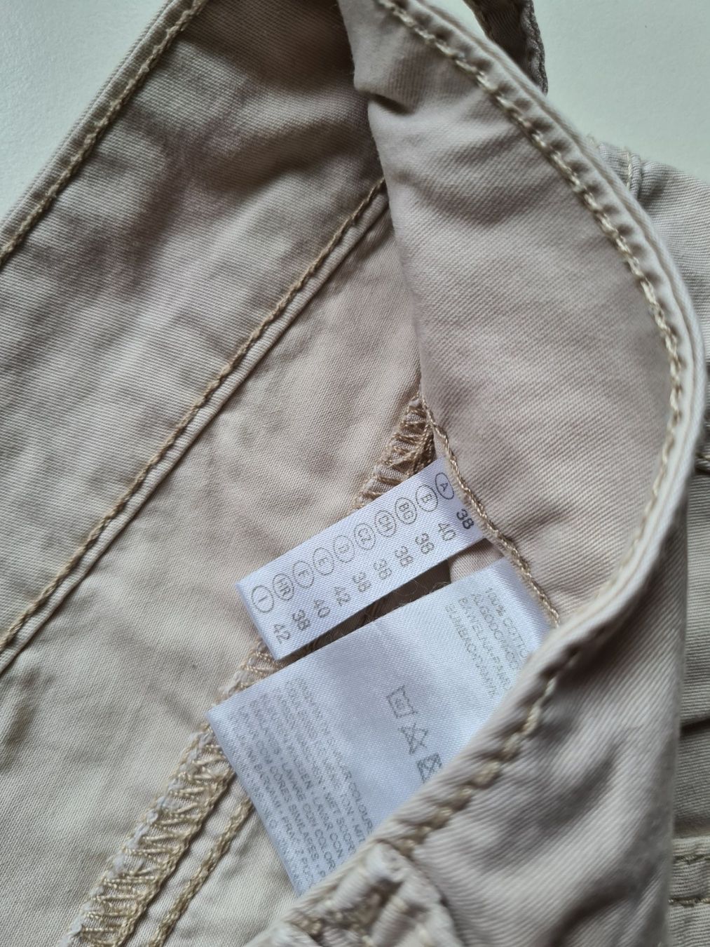 Hosen: Beige/hellbraune kurze Hose/Shorts Gr.38 – Gebraucht aus Schaffhausen von sabrina915 4