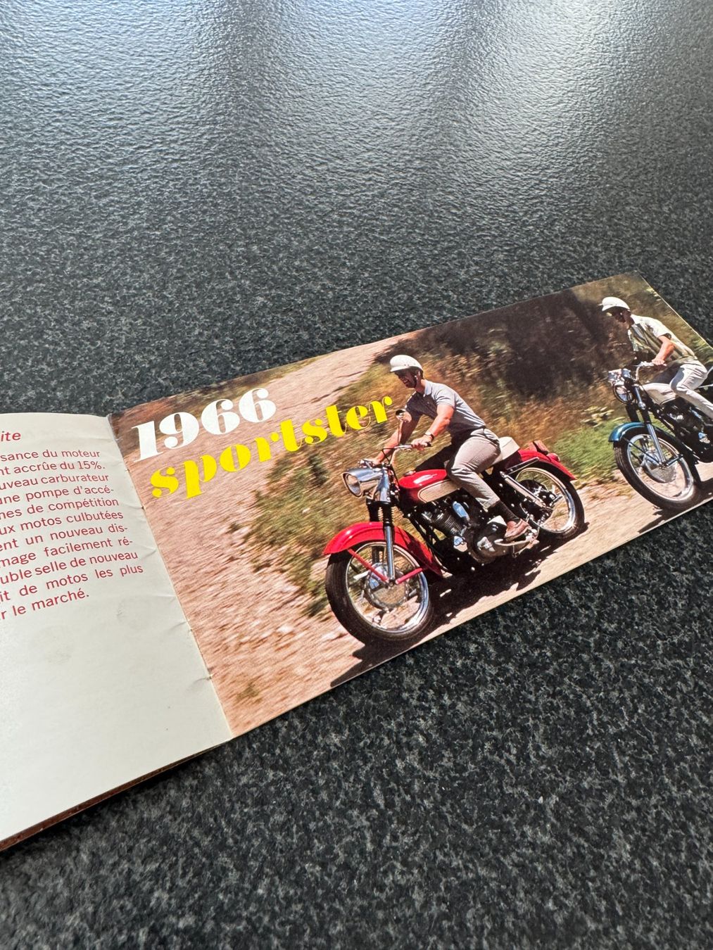 Dokumente: Harley-Davidson Flyer, Prospekt, Katalog von 1966 Shovelhead – Gebraucht aus Niederhasli von Berno 4