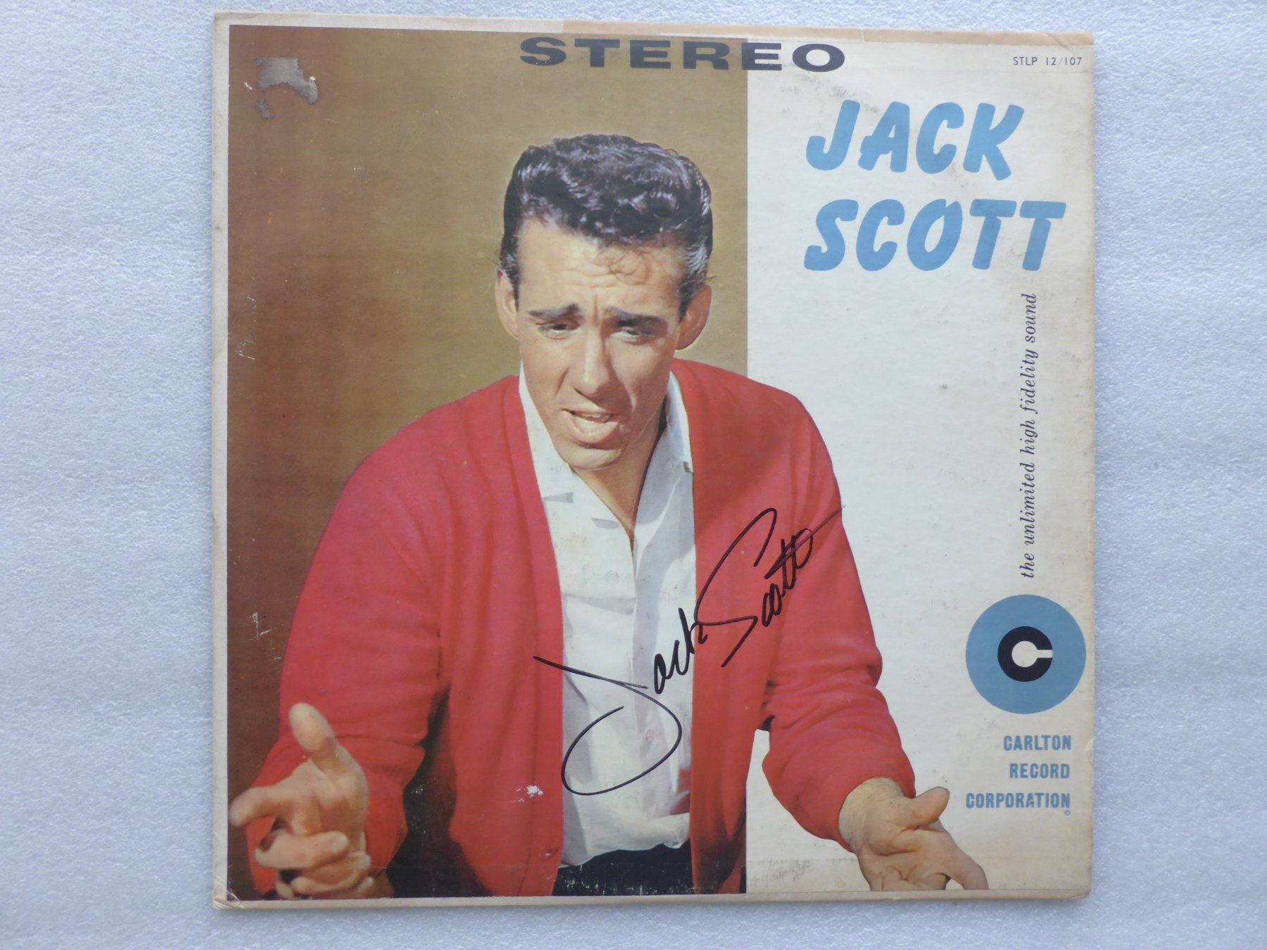 Dischi in vinile: VINYL  LP  JACK SCOTT mit ORIGINAL UNTERSCHRIFT – Usato da Küssnacht am Rigi venduto da Sunnestrahl