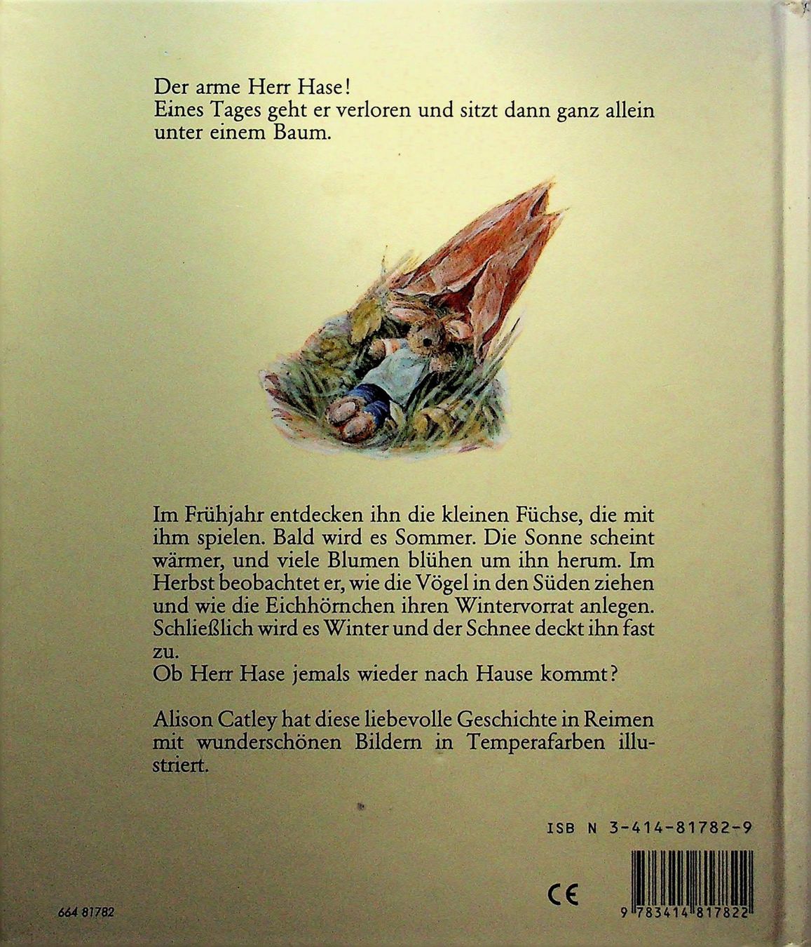 Bücher: Alison Catley Herr Hase war auf einmal weg! – Gebraucht aus Reitnau von Zaomir 9