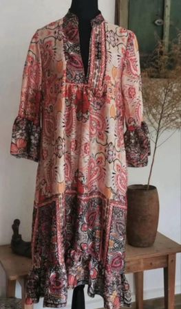 Boho oversized Kleid S