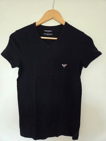 Emporio Armani Underwear Shirt Herren S Dunkelblau | V-Neck