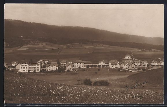 Cartoline postali: Malleray, Blick von einer Anhöhe auf de – Usato da Berlin venduto da bartko-reher