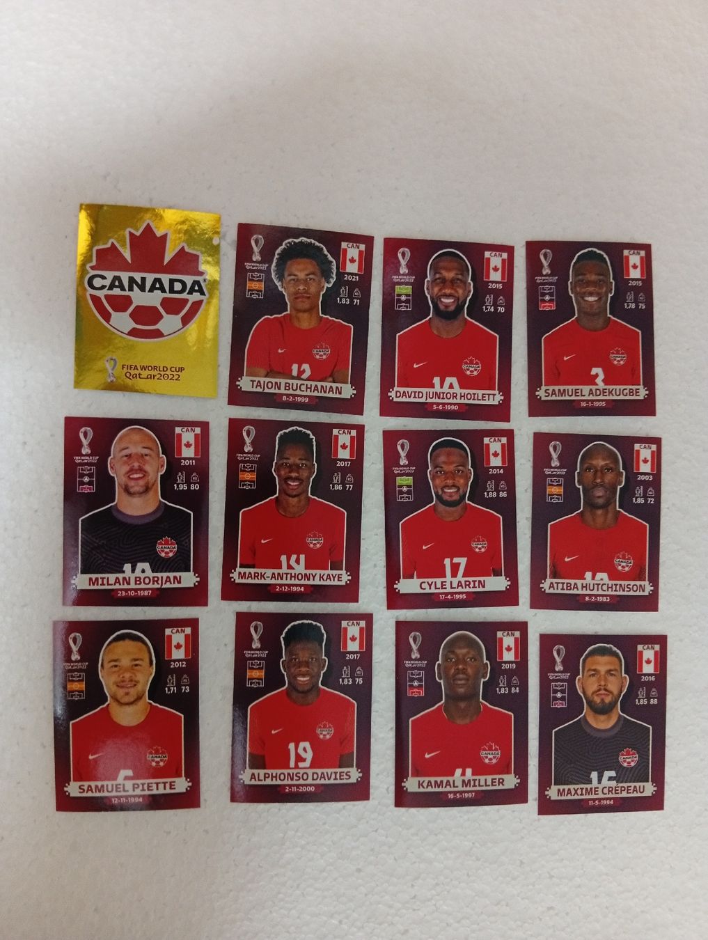 Panini Cartes à collectionner: Panini Oryx Edition Qatar 2022, Canada  – Neuf (Voir description) à Bodio TI par djsep61