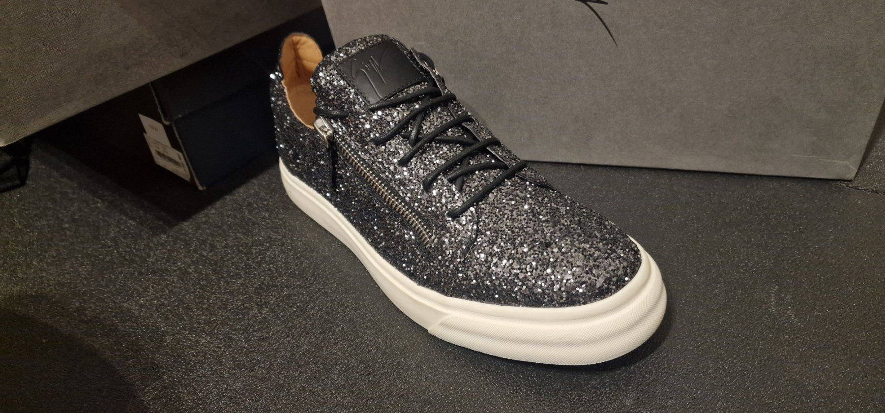 Zanotti Scarpe da uomo: GIUSEPPE ZANOTTI Herren Sneakers Gr. 45 – Nuovo e nell'imballaggio originale da Zollikofen venduto da oOAROo