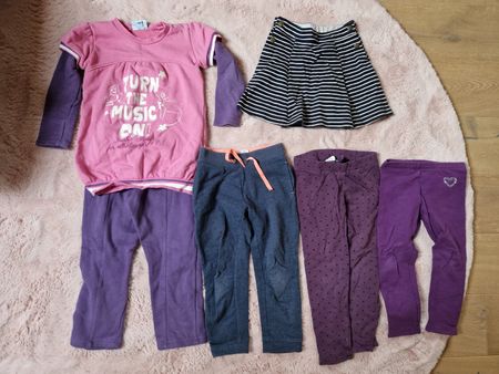 Mädchen Grösse 110/116 Kleiderpaket 6 Stücke