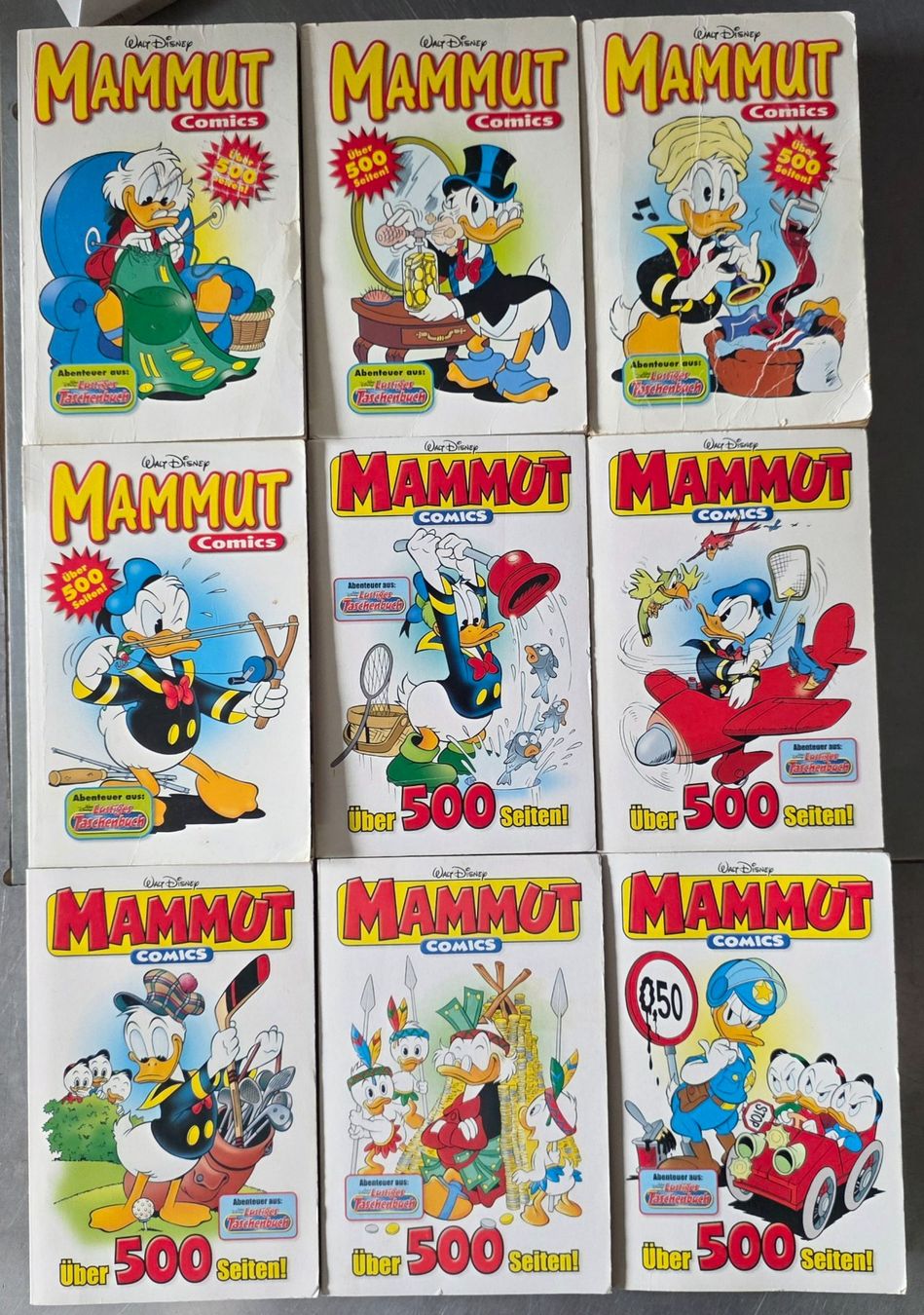 Fumetti: 9x LTB Mammut (100-109) – Usato da Kriens venduto da Rothenfluh66 1