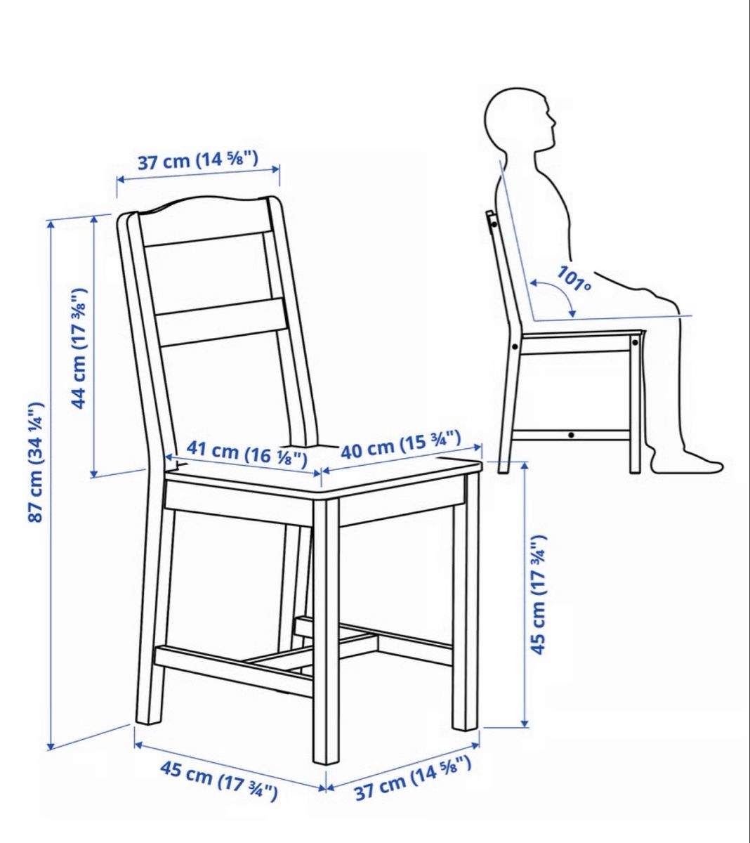Tischset: Ikea Dining set (table with 4 chairs) – Gebraucht aus Meilen von lia_6py6 3