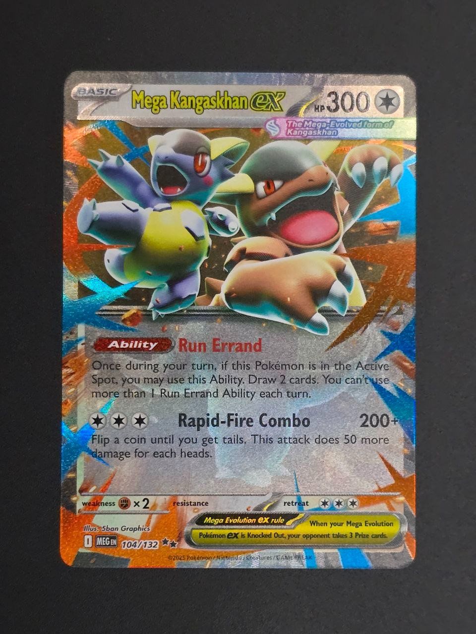 Pokémon Cartes à collectionner: Mega Kangaskhan ex #104 Mega Evolution MEG NM / 🇬🇧 – D'occasion à COINTRIN par sanctuary-collectors
