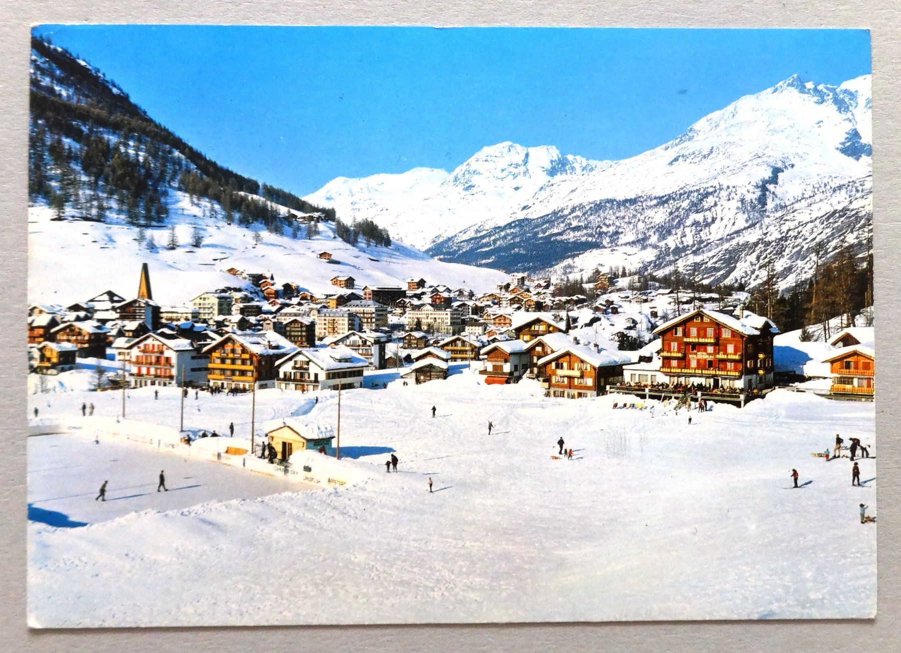 Cartoline postali: Saas-Fee (1800 m) – Usato da Fétigny venduto da Billy2miny