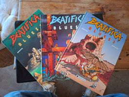 LOT BEATIFICA BLUES N°1 2 et 3 toutes EO (série complète)