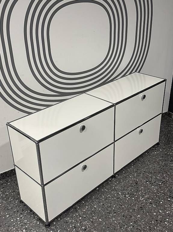 Scaffali: USM Haller Sideboard reinweiss 2x2 – Usato da Glattbrugg venduto da q-aderdesign 2