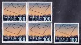 2008  Viererblock+ Einzelmarke  Sondermarke ** Postfrisch **