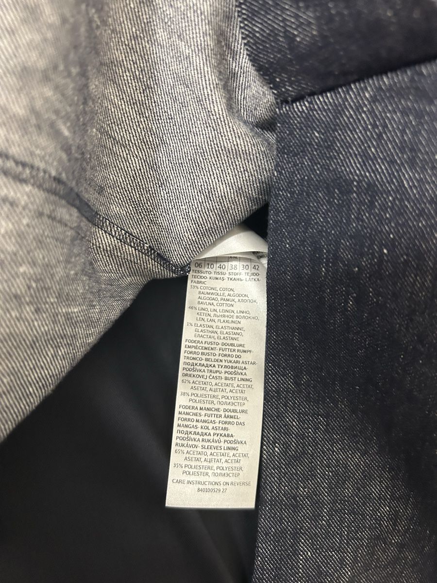 Giacche: Blazer doppiopetto in lino e cotone Max&Co, taglia 42 (IT) – Usato da Basel venduto da mel_5fzy 4