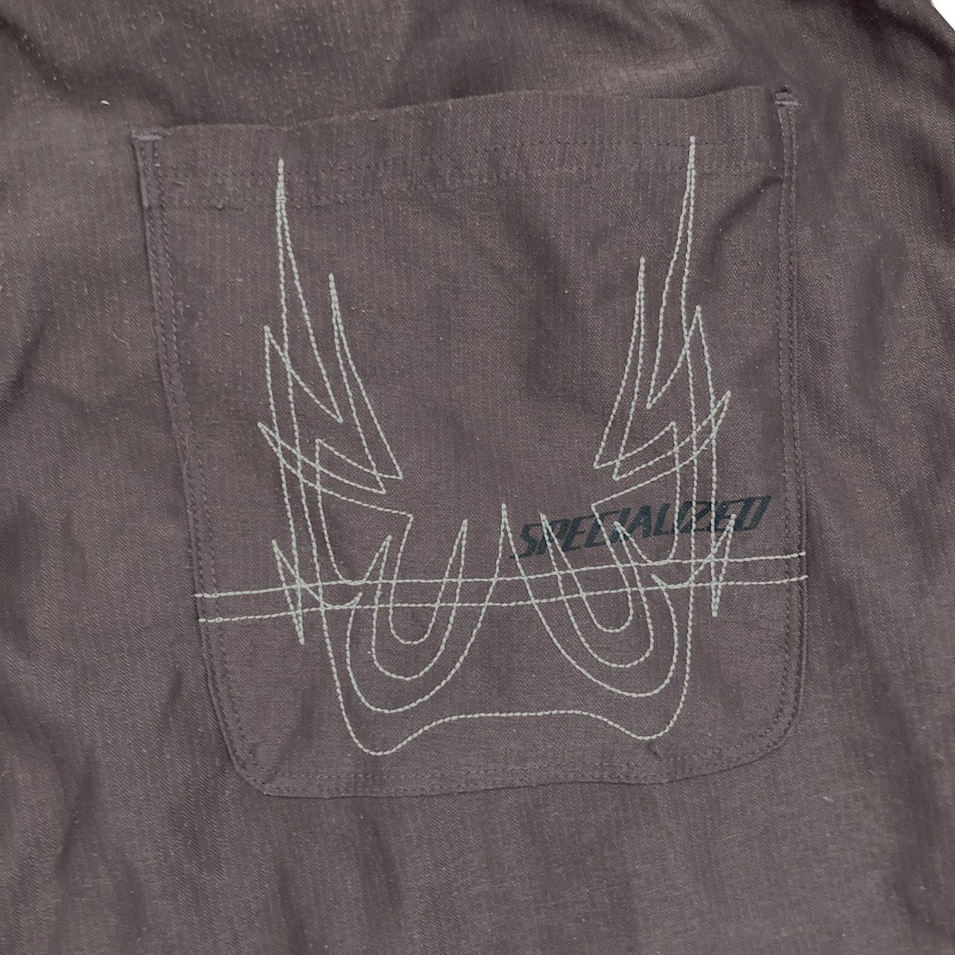 Pantaloni: brown shorts with nice stitching – Usato da Zürich venduto da deflipper 2