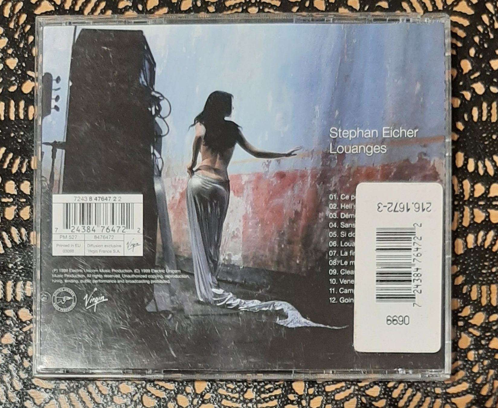 CD: Stephan Eicher - Luanges, CH Pop CD Albzm 1999 – Usato da Schönenberg TG venduto da breiti12 1