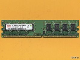 1GB Hynix PC2-6400U/DDR2-800 (8x)