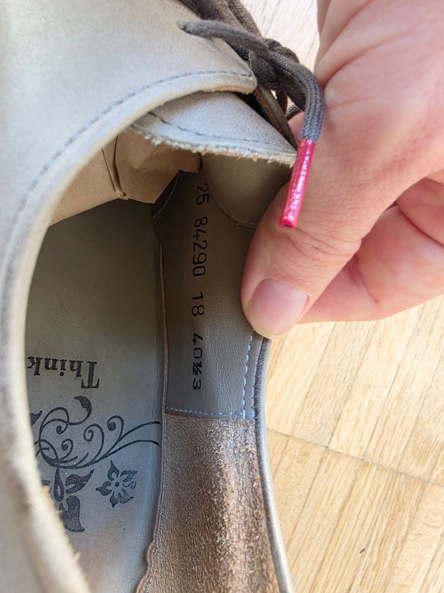 Think Damenschuhe: Think! Lederschuhe Gr. 40 1/2 – Neu (gemäss Beschreibung) aus Basel von and_r86c 1