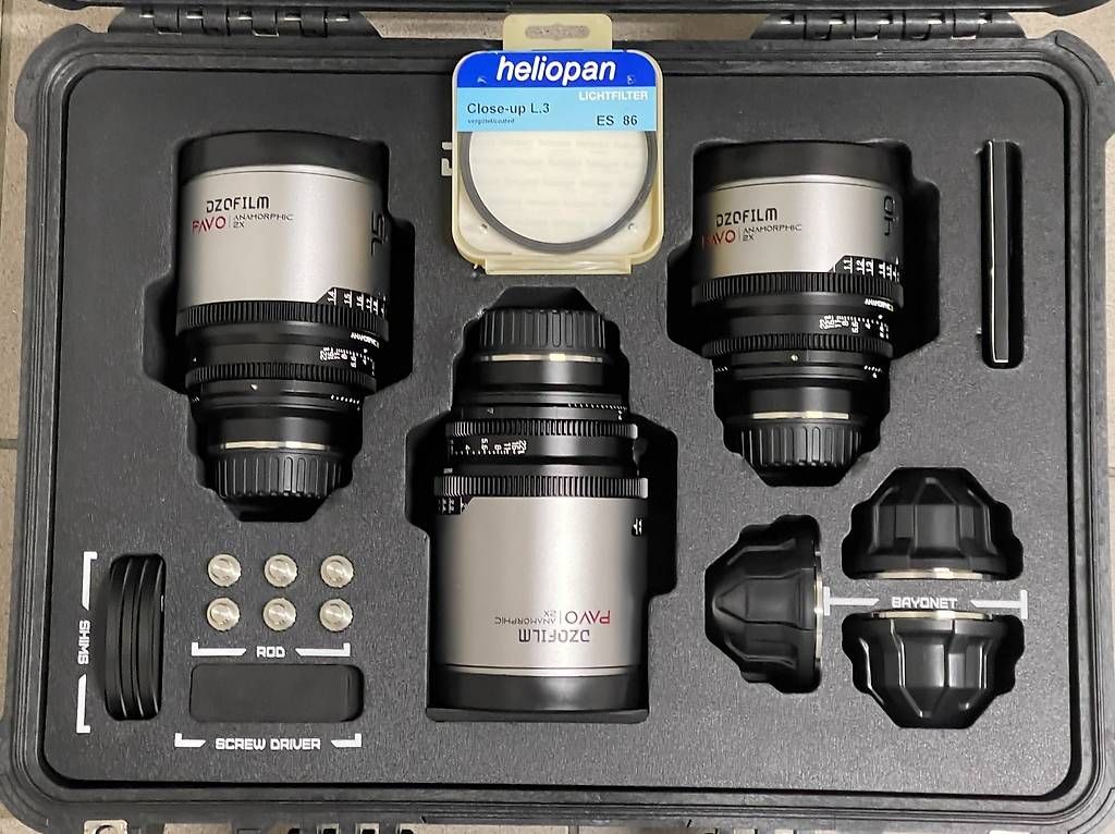 Obiettivi: Anamorphic Lens Set - DZO PAVO 2X - EF/PL – Usato da Lonay venduto da nsi_yq98 3