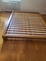 Holzbettgestell Massivholz Doppelbett von Sato